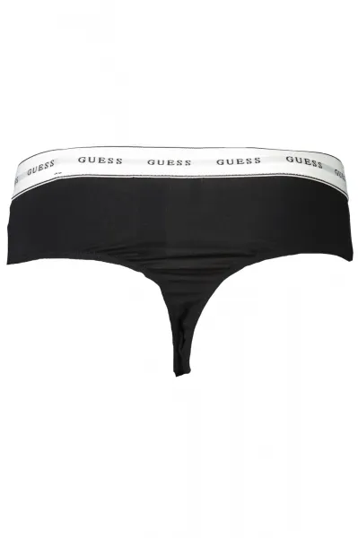 Dámske tangá GUESS Jeans čierne