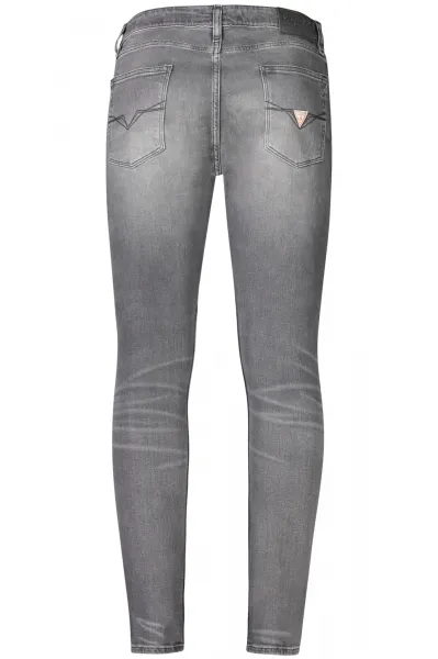 Šedé pánske skinny fit rifle Guess Chris