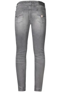 Šedé pánske skinny fit rifle Guess Chris