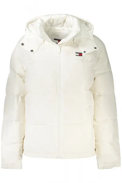 Tommy Jeans White Women's Puffer Jacket TJW ALASKA PUFFER EXT