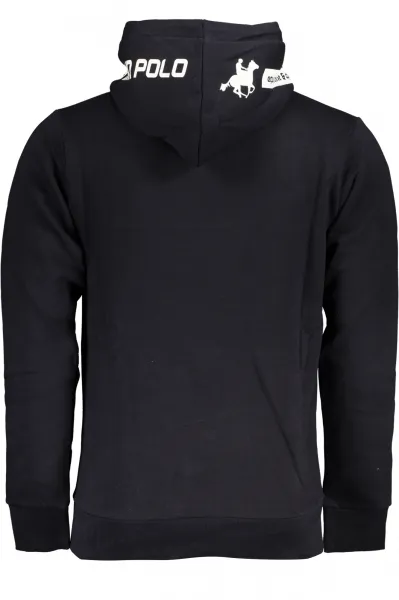US GRAND POLO MEN'S BLUE ZIPLESS SWEATSHIRT