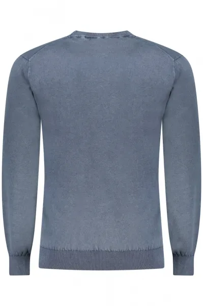 Pánsky modrý sveter GUESS JEANS