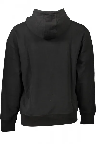 Čierna mikina Tommy Hilfiger s kapucňou