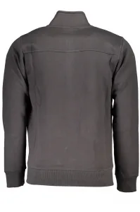 US GRAND POLO MEN'S GRAY ZIP SWEATSHIRT