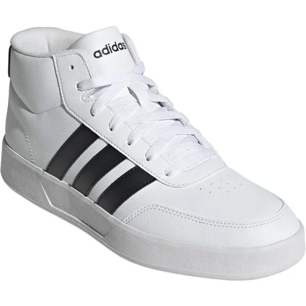 adidas BREAKNET MID Pánske členkové tenisky, biela, veľkosť 42