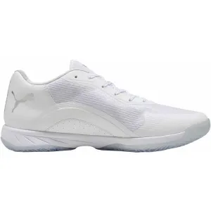 Puma ACCELERATE TURBO 4 Unisex obuv na hádzanú, biela, veľkosť 43