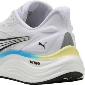 Puma ELECTRIFY NITRO 4 Pánska bežecká obuv, biela, veľkosť 41