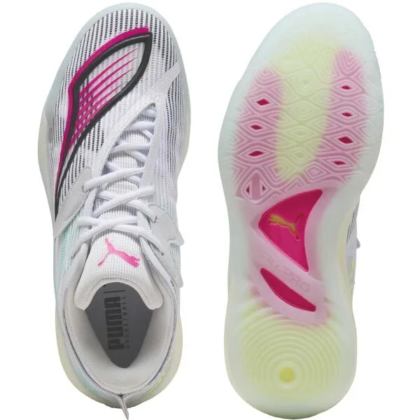 Puma ALL-PRO NITRO Pánska basketbalová obuv, biela, veľkosť 42