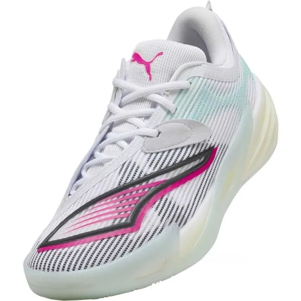 Puma ALL-PRO NITRO Pánska basketbalová obuv, biela, veľkosť 42
