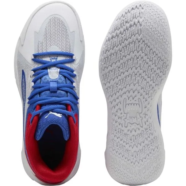 Puma DAGGER Pánska basketbalová obuv, biela, veľkosť 48