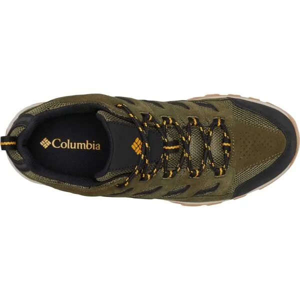 Columbia CRESTWOOD LOW Pánska outdoorová obuv, khaki, veľkosť 43