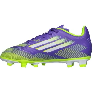 adidas F50 CLUB FG/MG J Detské kopačky, fialová, veľkosť