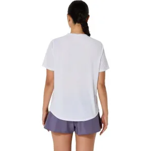ASICS CORE SS TOP Dámske bežecké tričko, biela, veľkosť