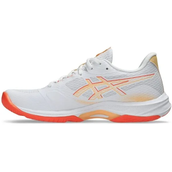 ASICS NETBURNER BALLISTIC FF 4 W Dámske halové topánky, biela, veľkosť 37