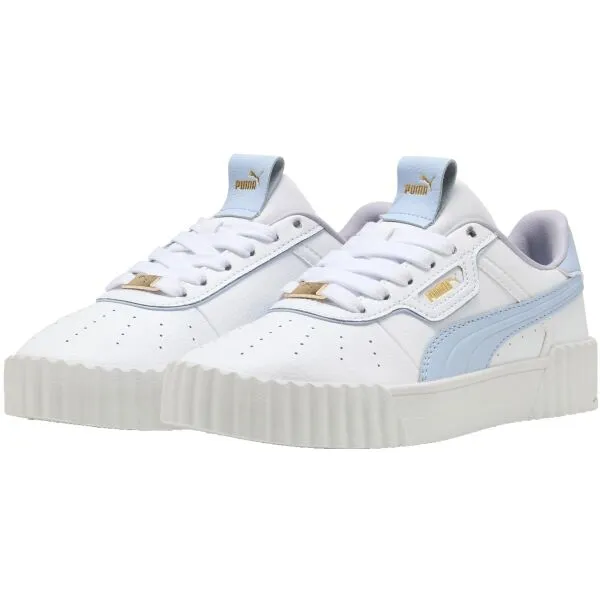 Puma CARINA 3.0 LUXE Dámska voľnočasová obuv, biela, veľkosť 37