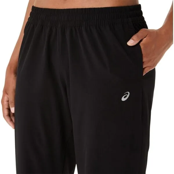 ASICS ASICS CORE WOVEN PANT W Dámske športové nohavice, čierna, veľkosť