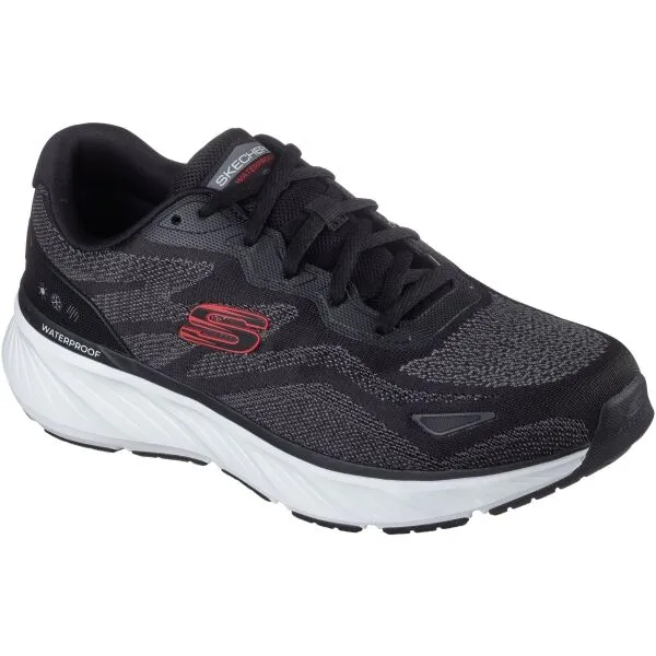 Skechers EDGERIDE - KONZO Pánska vychádzková obuv, čierna, veľkosť