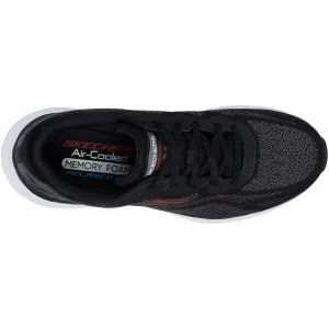 Skechers EDGERIDE - KONZO Pánska vychádzková obuv, čierna, veľkosť