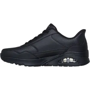 Skechers UNO - BANKSIA LUXE Pánske vychádzkové topánky, čierna, veľkosť