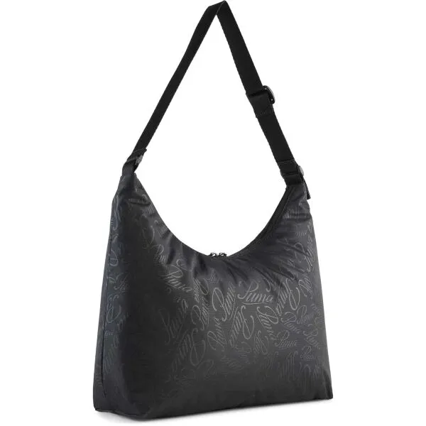 Puma POP SLOUCHY HOBO BAG Dámska kabelka, čierna, veľkosť