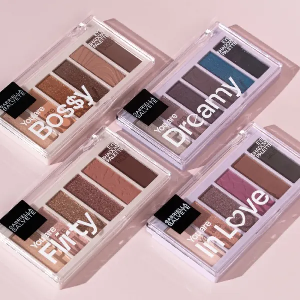 Gabriella Salvete Eyeshadow 6 Shades Palette paletka očných tieňov odtieň You are in Love 12 g