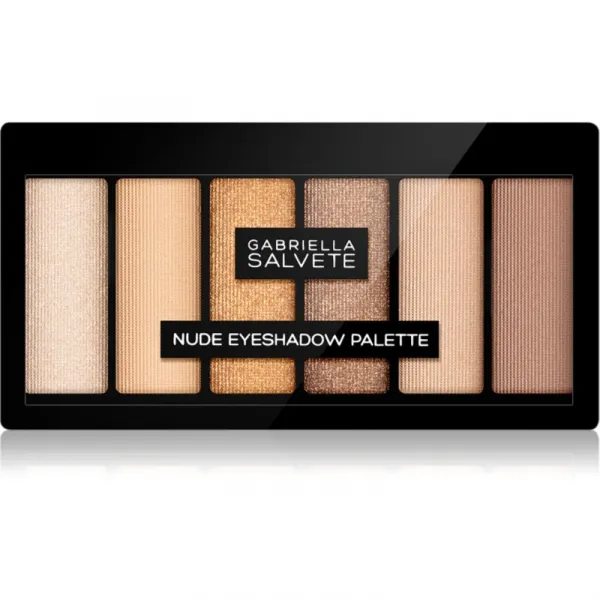 Gabriella Salvete Eyeshadow 6 Shades Palette paletka očných tieňov odtieň You are Bos$y 12 g