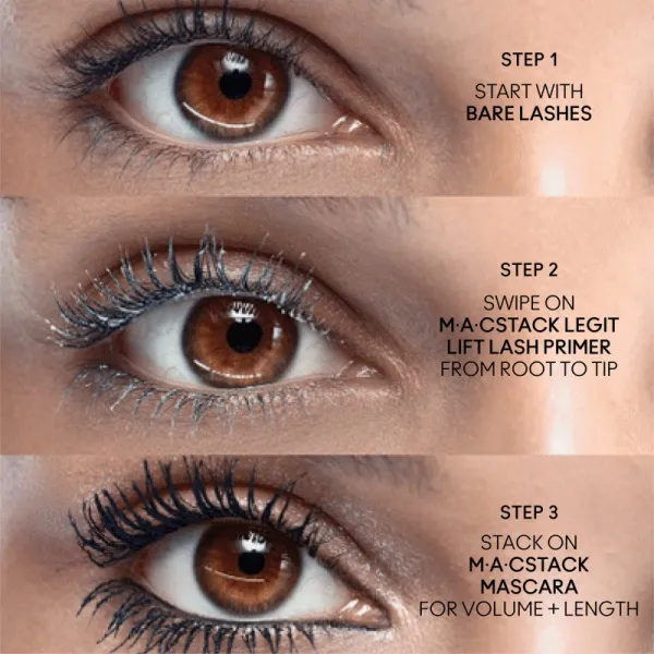MAC Cosmetics MACStack Legit Lift Lash Primer podkladová báza pod riasenku odtieň Stark Stack 12 ml