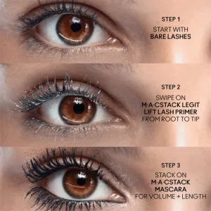 MAC Cosmetics MACStack Legit Lift Lash Primer podkladová báza pod riasenku odtieň Stark Stack 12 ml