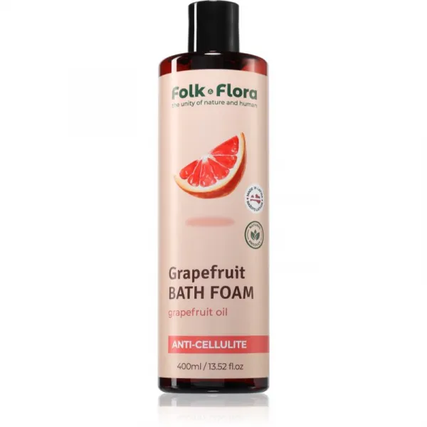 Folk & Flora Grapefruit pena do kúpeľa 400 ml
