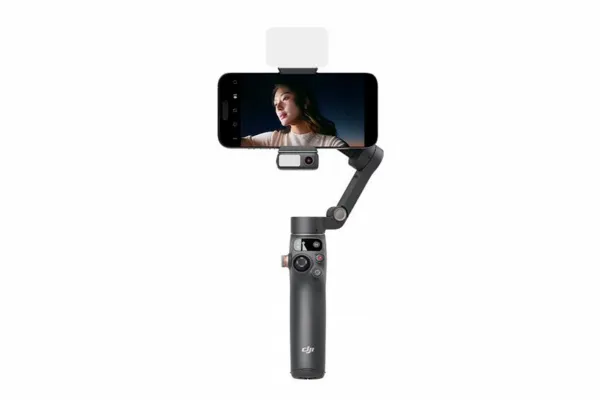 Stablecam Magnetické LED svetlo pre DJI Osmo Mobile 7P / 7 / 6 (1ks) (s batériou) 1DJ6905