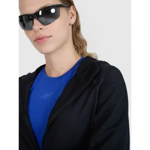 Dámska tréningová mikina so zipsom 4F SWEATSHIRT FNK F486-20S-DEEP BLACK