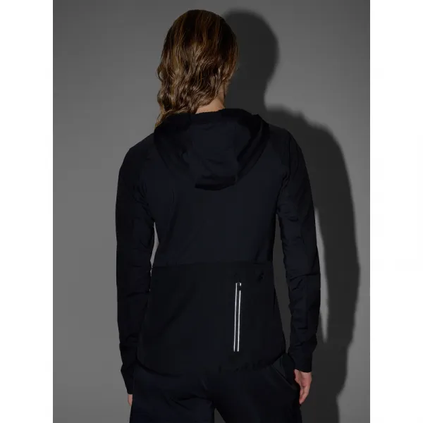 Dámska tréningová mikina so zipsom 4F SWEATSHIRT FNK F486-20S-DEEP BLACK