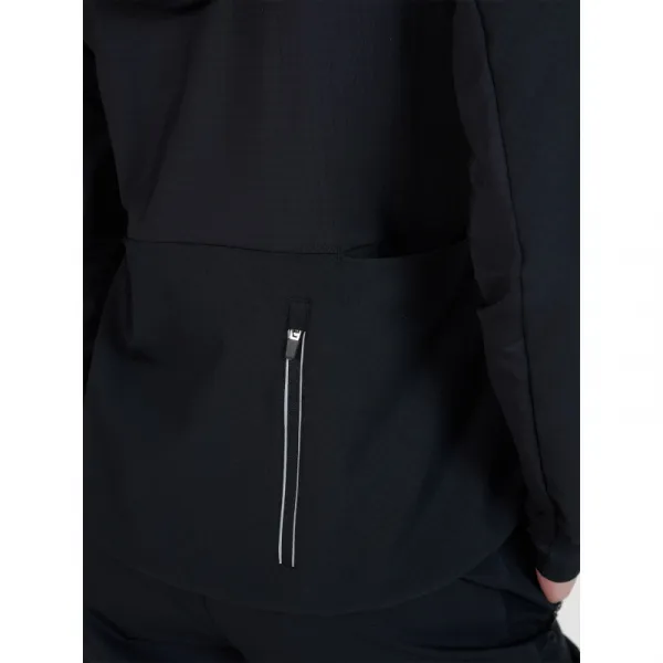 Dámska tréningová mikina so zipsom 4F SWEATSHIRT FNK F486-20S-DEEP BLACK