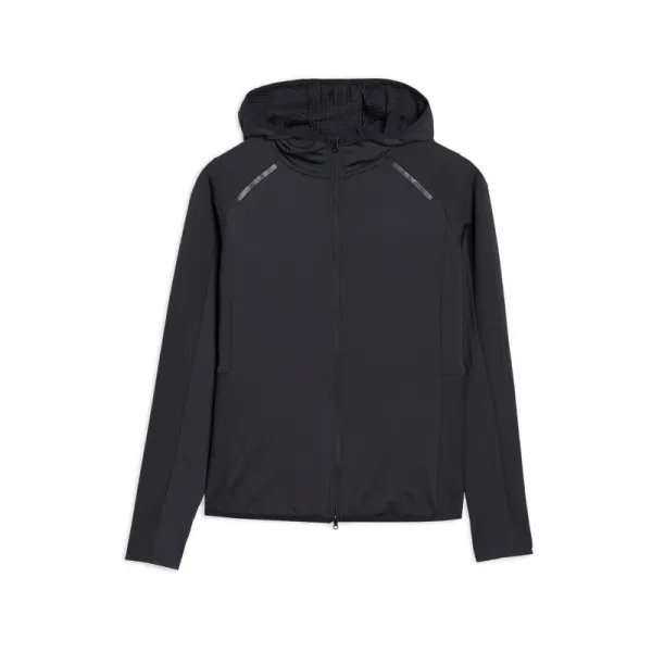 Dámska tréningová mikina so zipsom 4F SWEATSHIRT FNK F486-20S-DEEP BLACK