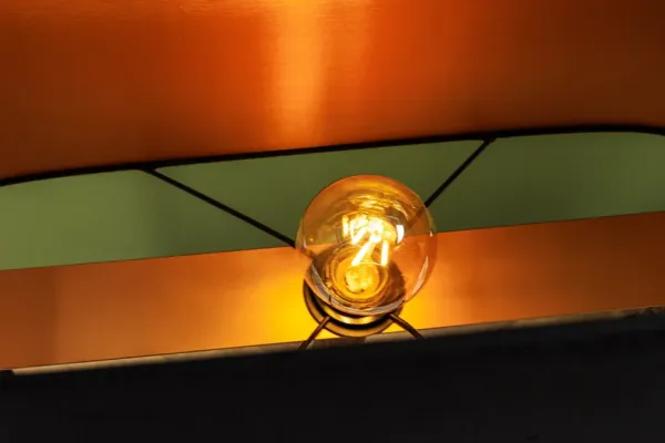 Stojacia lampa BADEBE Dekorhome