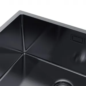 VELAZO Jednokomorový oceľový drez 54 x 44 cm PVD grafit, Velazo VELAZ5444B