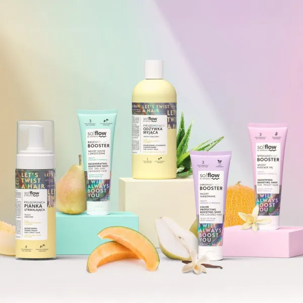 so!flow Frizzy and Dry Hair Smoothing Boosting Shot uhladzujúce sérum proti krepateniu 75 ml