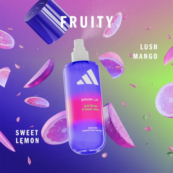 Adidas Vibes Spark Up parfémovaný telový sprej pre ženy 150 ml