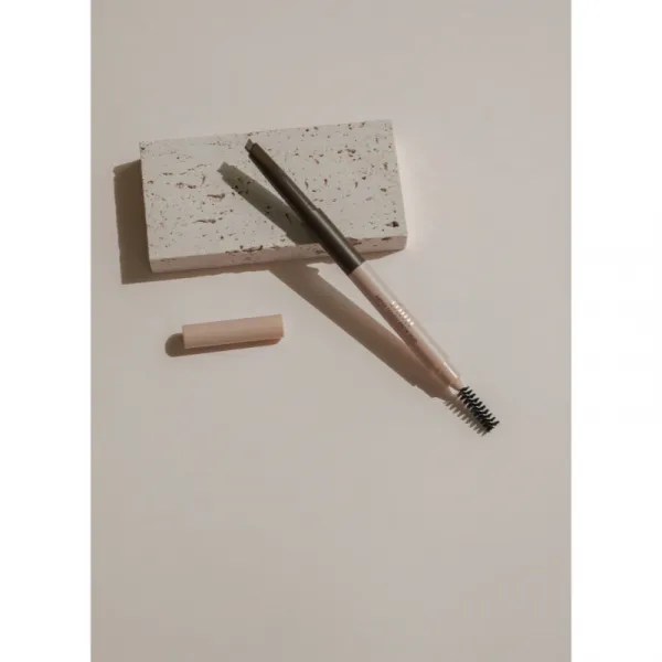 thim Artist Touch Brow Duo obojstranná ceruzka na obočie s kefkou odtieň 02 Natural Brown 0.6 g