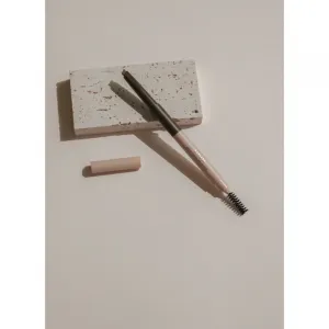 thim Artist Touch Brow Duo obojstranná ceruzka na obočie s kefkou odtieň 02 Natural Brown 0.6 g