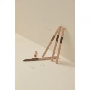 thim Artist Touch Brow Duo obojstranná ceruzka na obočie s kefkou odtieň 03 Black Brown 0.6 g