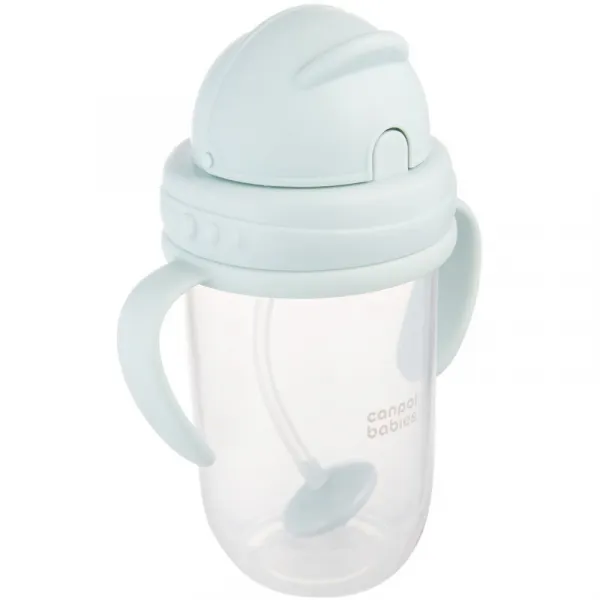 Canpol babies Cup hrnček so závažím Green 6m+ 270 ml