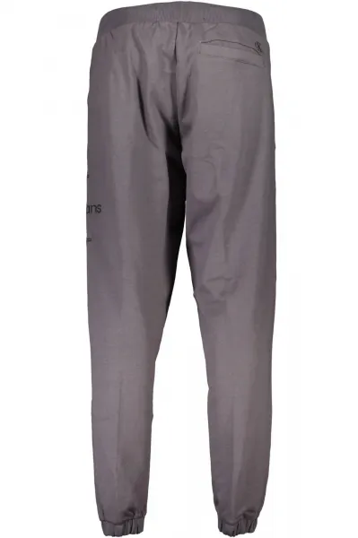 Calvin Klein sivé pánske nohavice