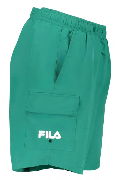 Zelené pánske kúpacie kraťasy FILA