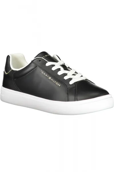 Čierne nízke tenisky Tommy Hilfiger
