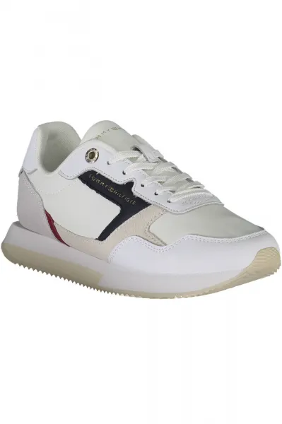 Tenisky pre ženy Tommy Hilfiger - biela, svetlosivá, krémová, červená, čierna