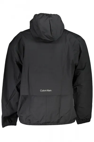 Čierna pánska športová bunda Calvin Klein