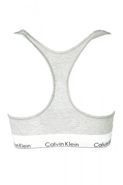 CALVIN KLEIN BALCONY BRA WOMAN GRAY