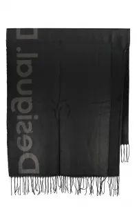 Čierny dámsky pončo Desigual
