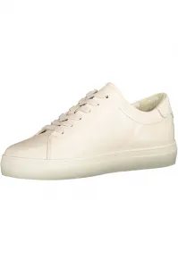 Krémové dámske kožené tenisky Tommy Hilfiger